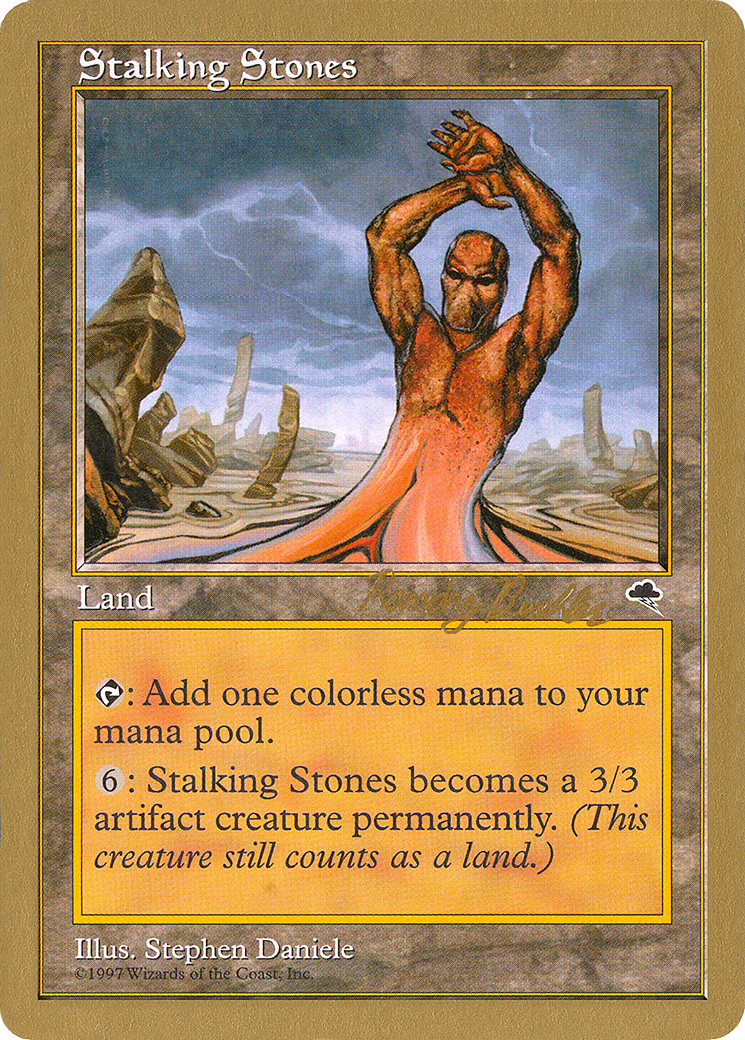 Stalking Stones - 1998 Randy Buehler (TMP) (WCD-) - World Championship Decks 1998
