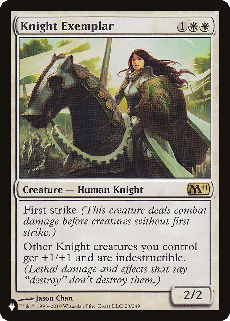 Knight Exemplar (M11) (LIST-20/249) - The List