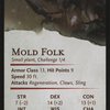 Mold Folk // Mold Folk (ACLB-023) - Battle for Baldur's Gate Art Series (Borderless)