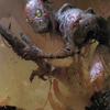 Mold Folk // Mold Folk (ACLB-023) - Battle for Baldur's Gate Art Series (Borderless) Foil