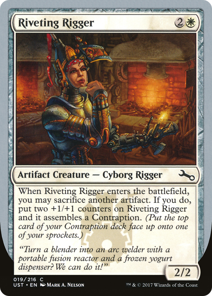 Riveting Rigger (UST-019) - Unstable