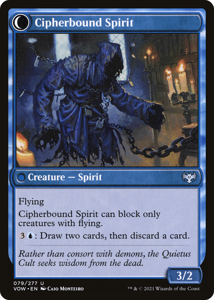 Soulcipher Board (VOW-079) - Innistrad: Crimson Vow: (Double Faced Transform) Foil