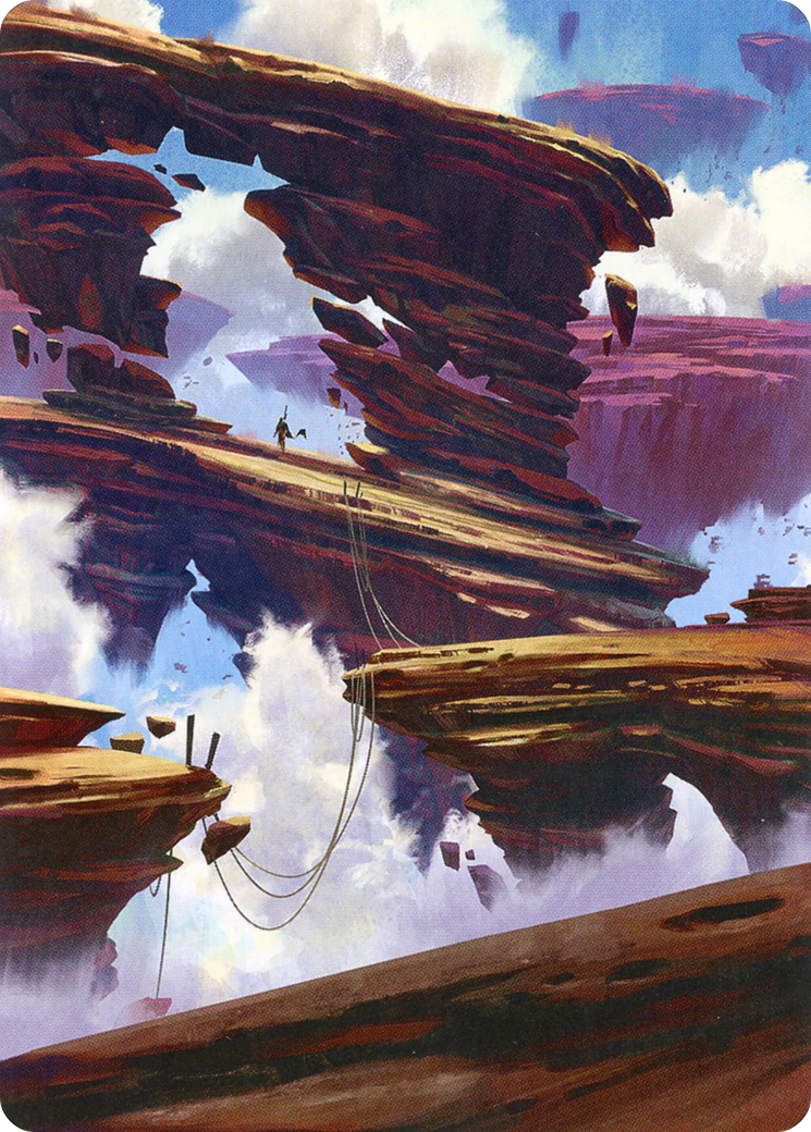 Boulderloft Pathway // Boulderloft Pathway (AZNR-022) - Zendikar Rising Art Series (Borderless) Foil