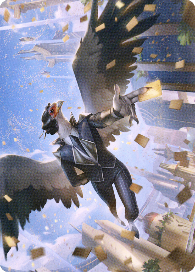 Skyboon Evangelist // Skyboon Evangelist (ASNC-051) - New Capenna Art Series (Borderless) Foil