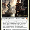 Kytheon, Hero of Akros (PRE-023) - Magic Origins Promos: (originpwdfc) Foil