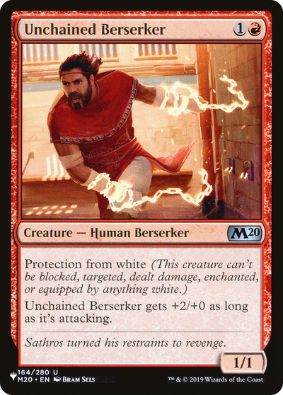 Unchained Berserker (LIST-164/280) - The List
