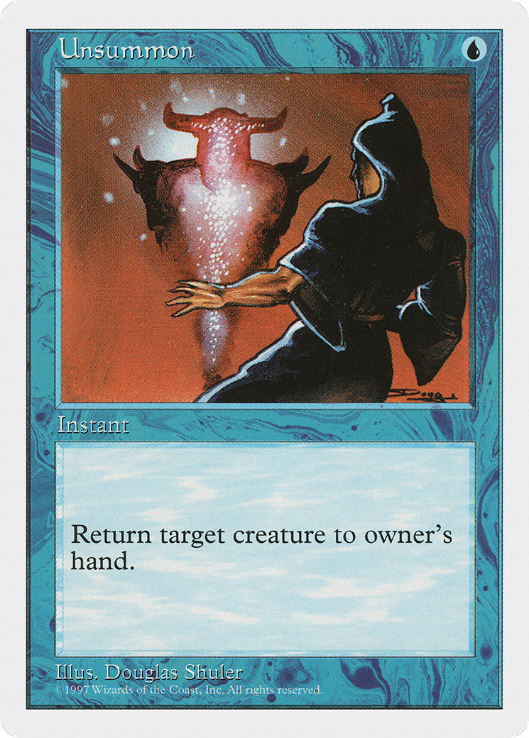 Unsummon (5ED-) - Fifth Edition