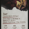 Nefarious Imp // Nefarious Imp (ACLB-019) - Battle for Baldur's Gate Art Series (Borderless) Foil