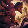 Nefarious Imp // Nefarious Imp (ACLB-019) - Battle for Baldur's Gate Art Series (Borderless) Foil