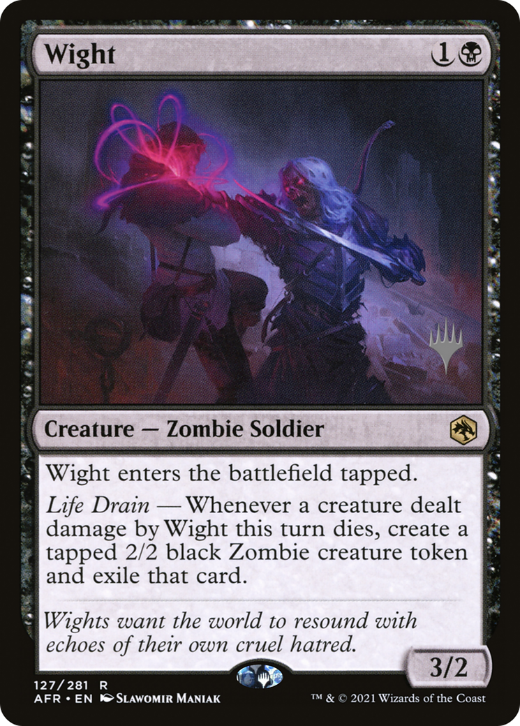Wight (PPAFR-127) - Adventures in the Forgotten Realms Promos