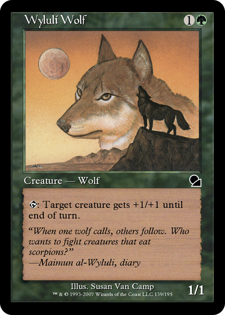 Wyluli Wolf (ME1-139) - Masters Edition