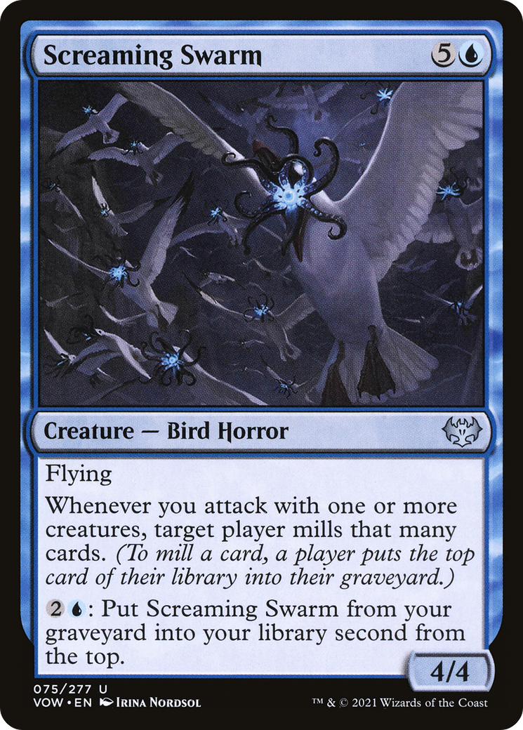Screaming Swarm (VOW-075) - Innistrad: Crimson Vow