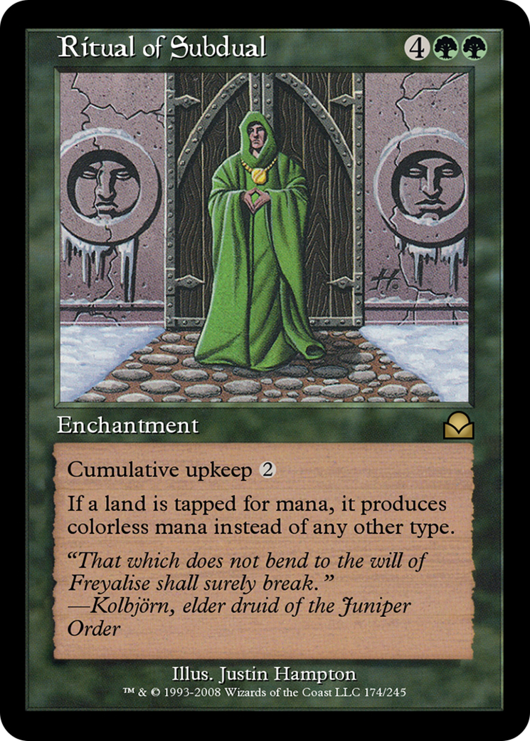 Ritual of Subdual (ME2-174) - Masters Edition II Foil