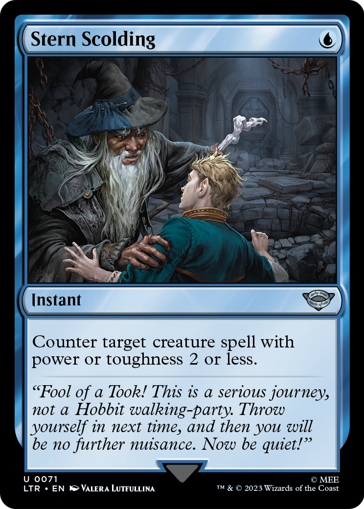 Stern Scolding (LTR-071) - The Lord of the Rings: Tales of Middle-earth