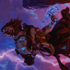Toralf, God of Fury // Toralf, God of Fury (ASKHM-039) - Art Series: Kaldheim (Borderless)
