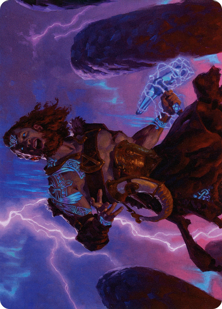 Toralf, God of Fury // Toralf, God of Fury (ASKHM-039) - Art Series: Kaldheim (Borderless)
