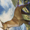 Blink Dog // Blink Dog (AAFR-020) - Adventures in the Forgotten Realms Art Series (Borderless) Foil
