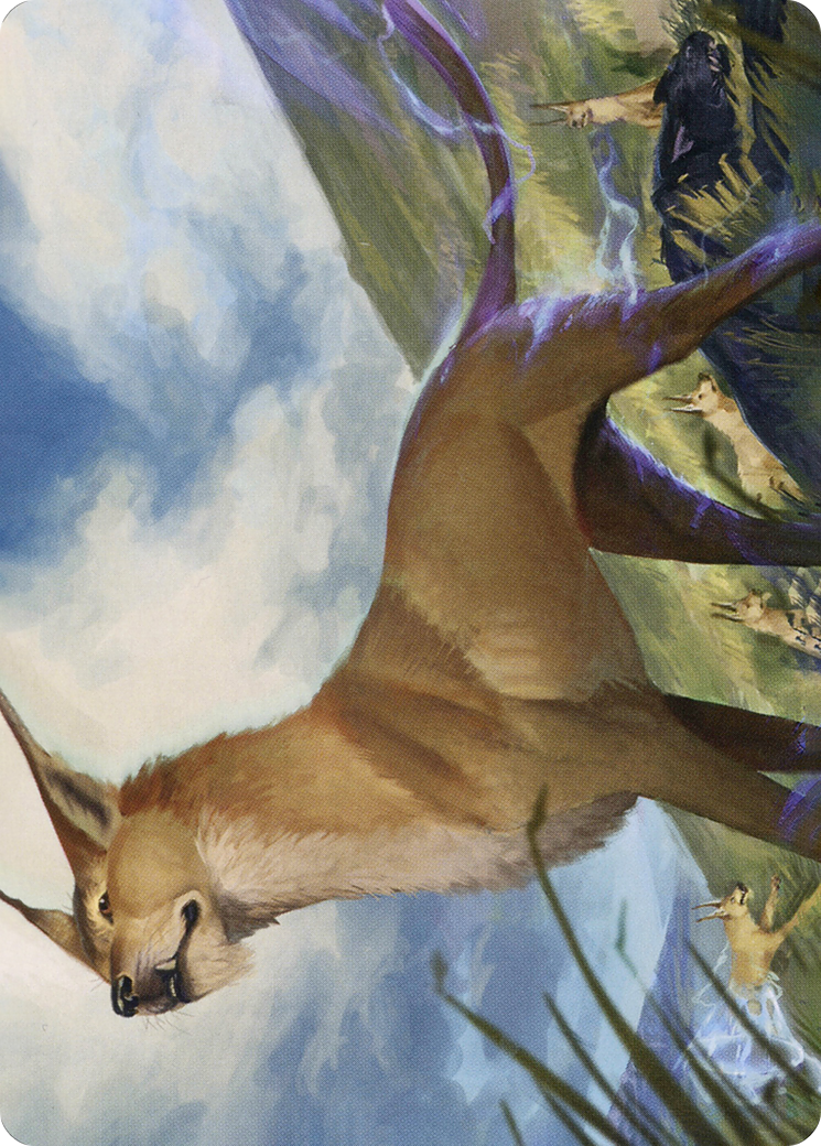 Blink Dog // Blink Dog (AAFR-020) - Adventures in the Forgotten Realms Art Series (Borderless) Foil