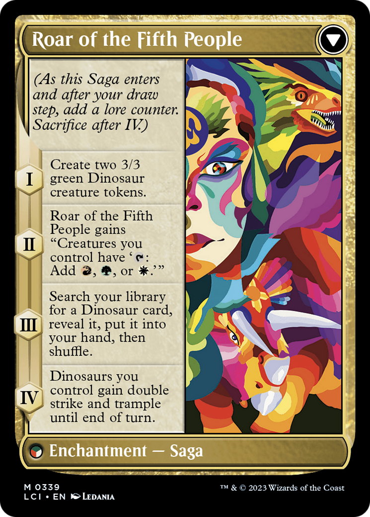 Huatli, Poet of Unity (Borderless) (LCI-339) - The Lost Caverns of Ixalan (Borderless)
