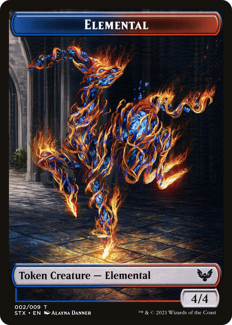 Elemental (TSTX-002) - Strixhaven: School of Mages Tokens
