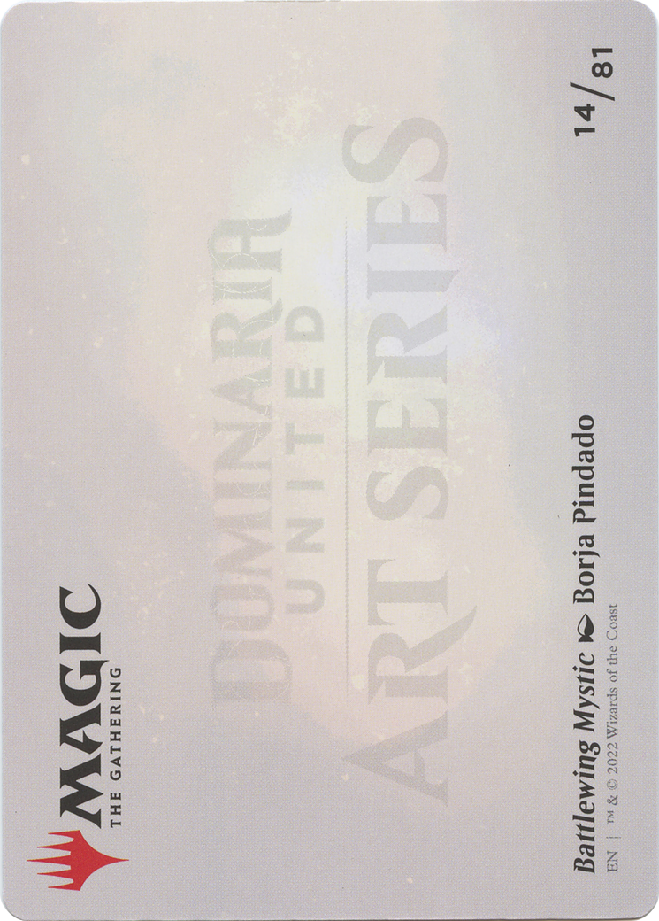 Battlewing Mystic // Battlewing Mystic (ADMU-014) - Dominaria United Art Series (Borderless)