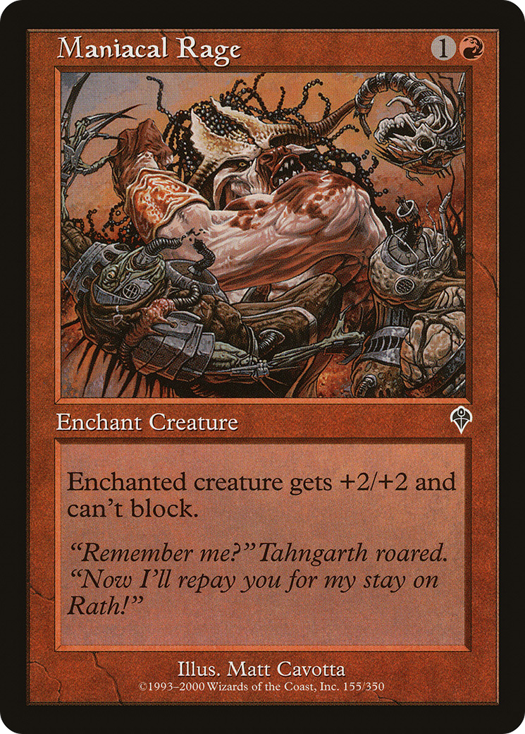 Maniacal Rage (INV-155) - Invasion