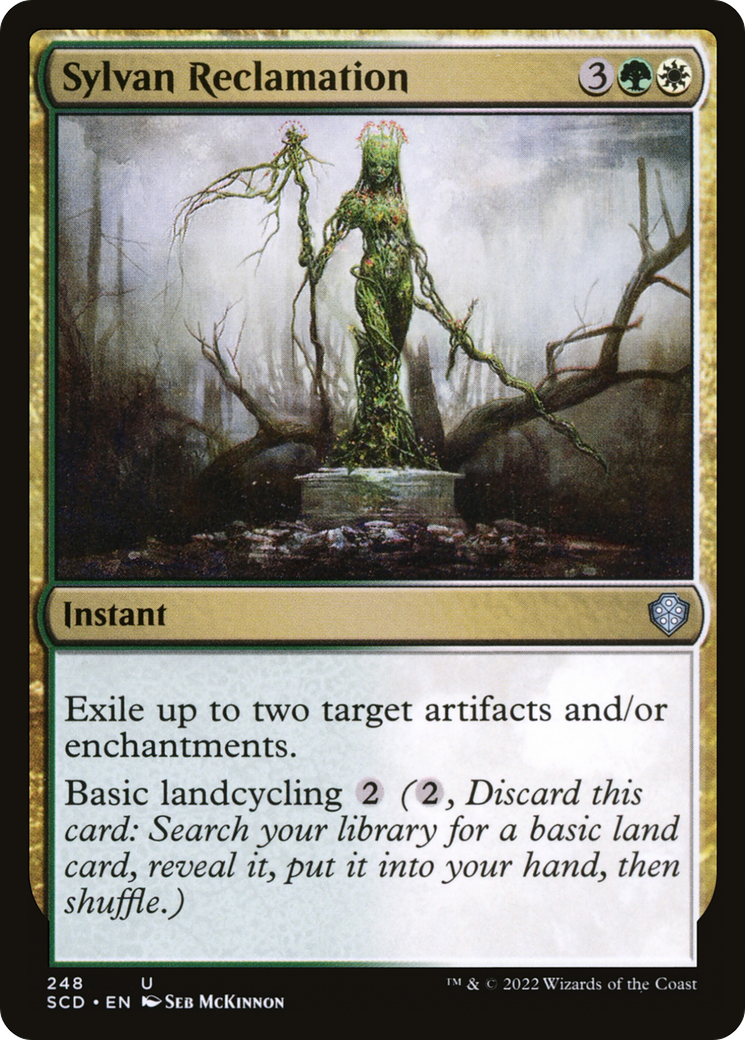 Sylvan Reclamation (SCD-248) - Starter Commander Decks