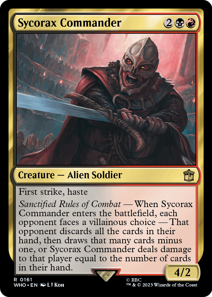 Sycorax Commander (WHO-161) - Doctor Who