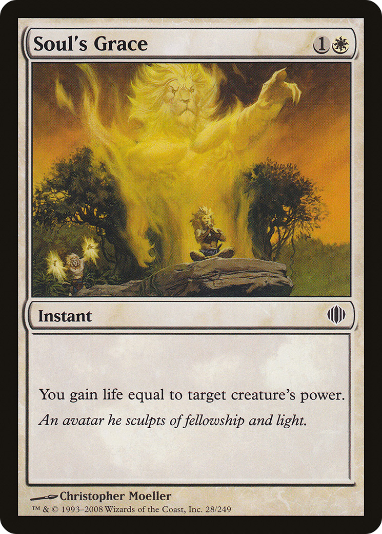 Soul's Grace (ALA-028) - Shards of Alara Foil