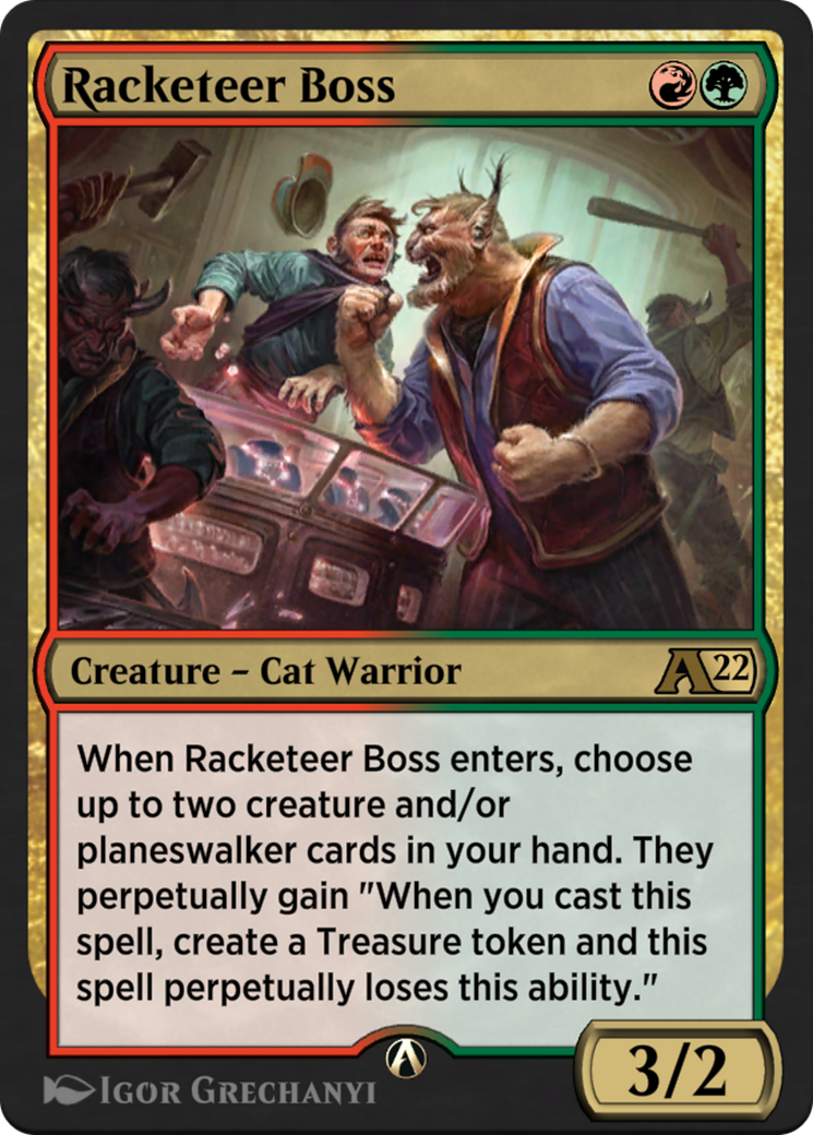 Racketeer Boss (YSNC-025) - Alchemy: New Capenna