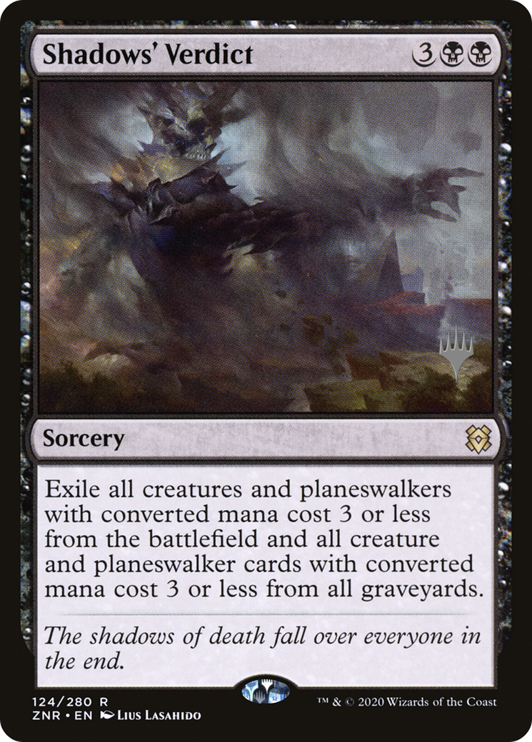 Shadows' Verdict (PPZNR-124) - Zendikar Rising Promos