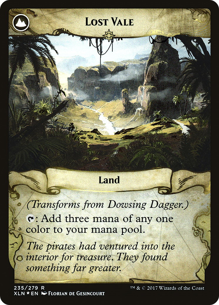 Dowsing Dagger (PRE-235) - Ixalan Promos: (compasslanddfc) Foil