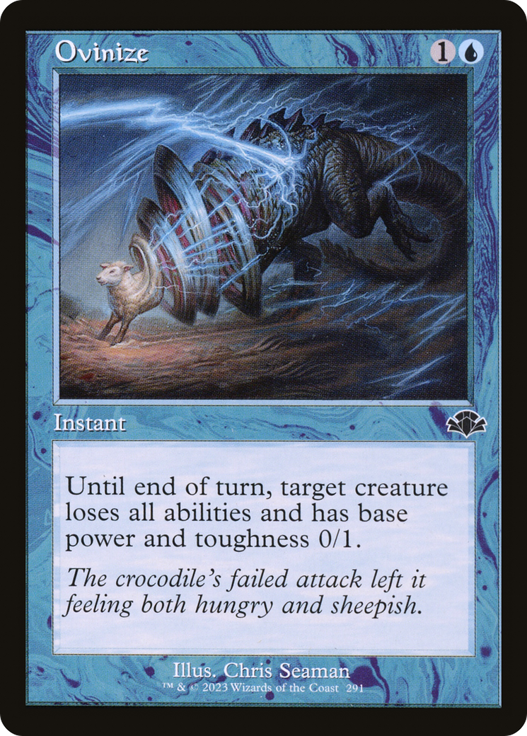 Ovinize (Retro Frame) (DMR-291) - Dominaria Remastered Foil