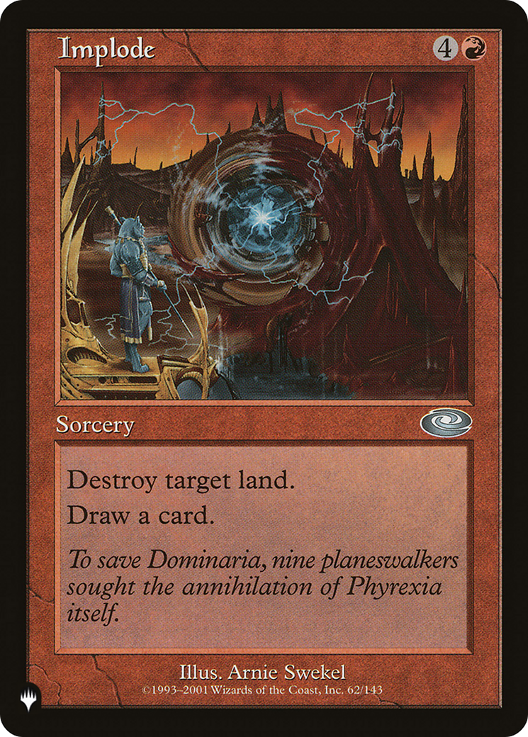 Implode (LIST-62/143) - The List