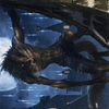 Stalking Predator // Stalking Predator (AMID-040) - Midnight Hunt Art Series (Borderless)