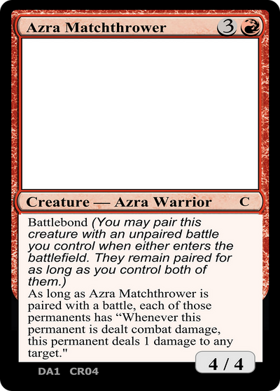 Azra Matchthrower (UNK-CR04A) - Unknown Event