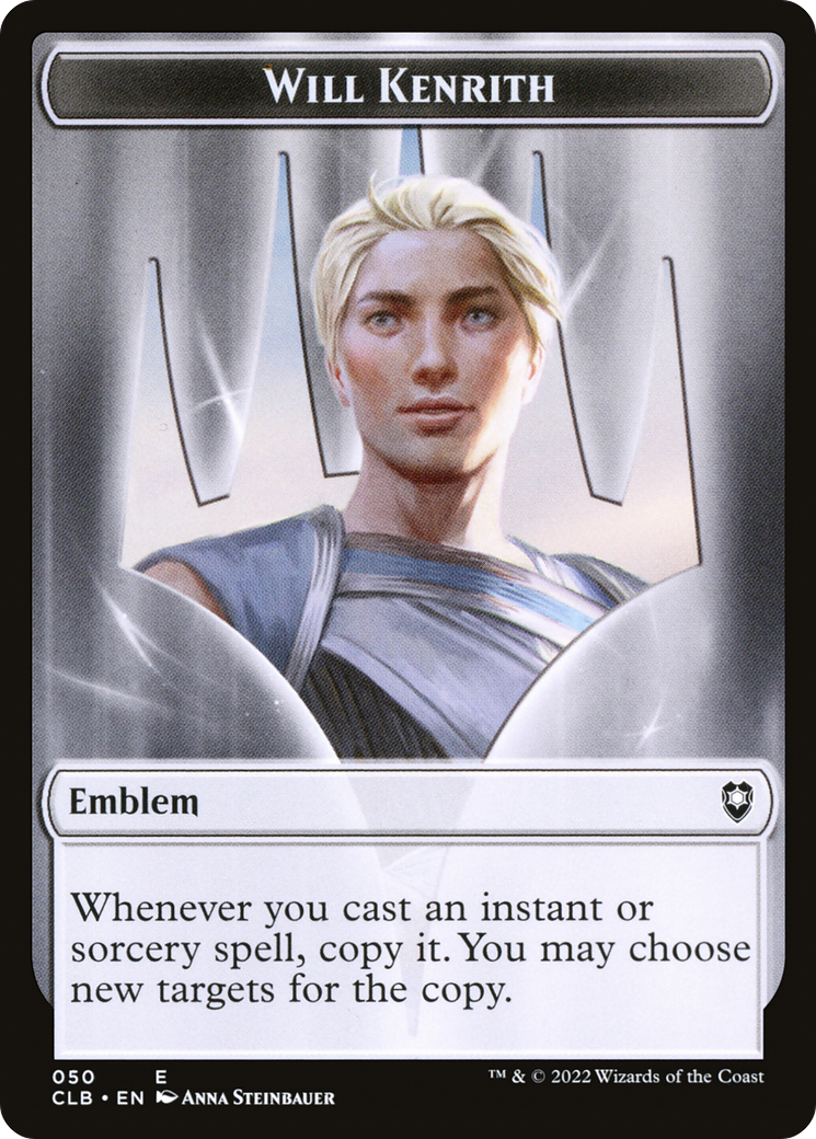 Will Kenrith Emblem (TCLB-050) - Battle for Baldur's Gate Tokens