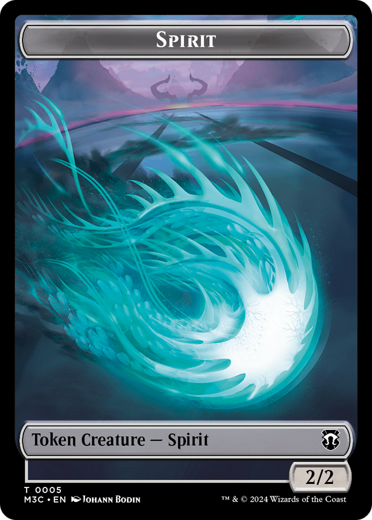 Spirit (TM3C-005) - Modern Horizons 3 Commander Tokens Foil