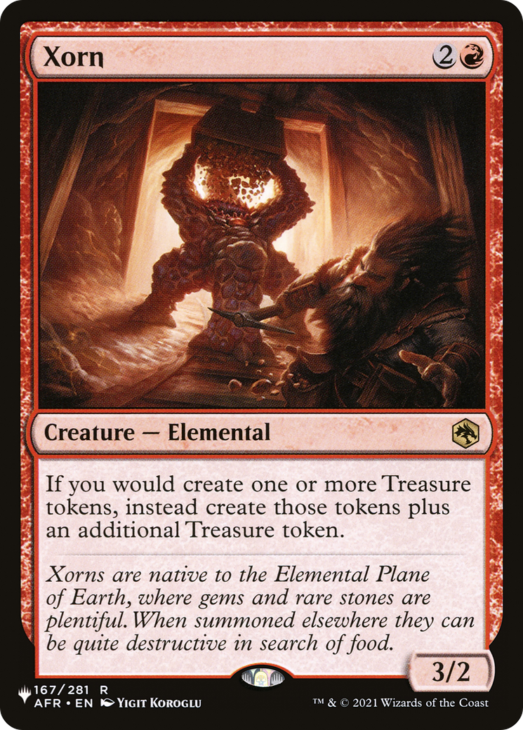 Xorn (LIST-167/281) - The List
