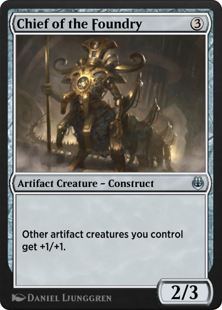 Chief of the Foundry (KLR-226) - Kaladesh Remastered