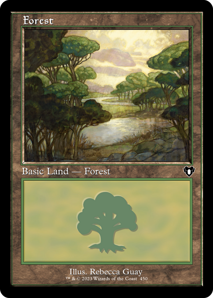 Forest (450) (Retro Frame) (CMM-450) - Commander Masters