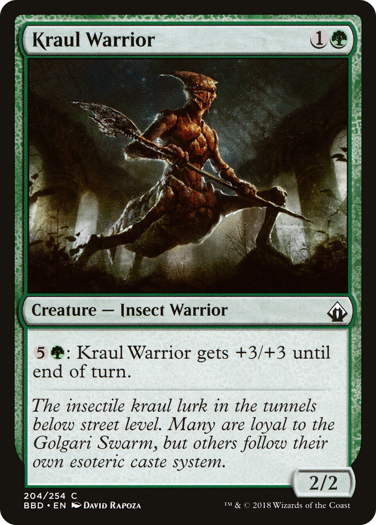 Kraul Warrior (BBD-204) - Battlebond