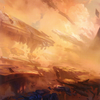 Plains // Plains (AZNR-007) - Zendikar Rising Art Series (Borderless)