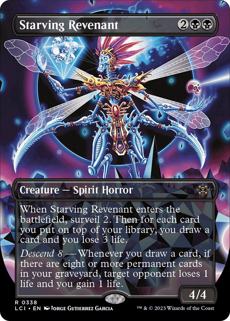 Starving Revenant (Borderless) (LCI-338) - The Lost Caverns of Ixalan (Borderless)
