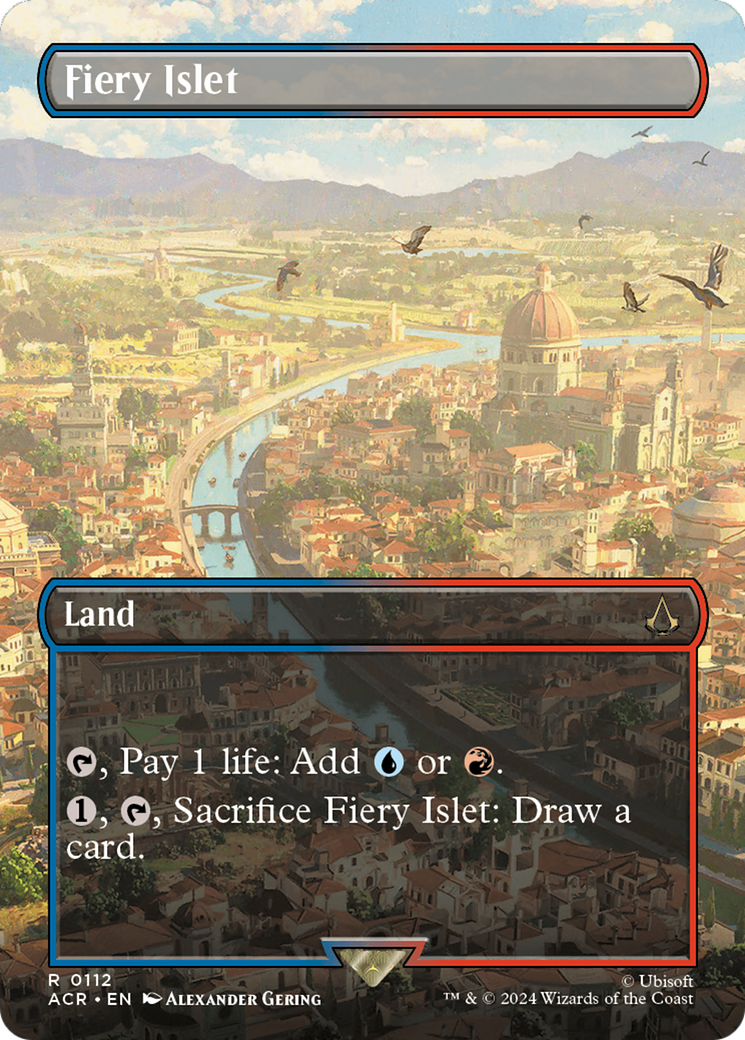 Fiery Islet (Borderless) (ACR-112) - Assassin's Creed (Borderless)