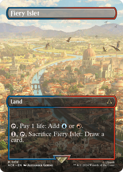 Fiery Islet (Borderless) (ACR-112) - Assassin's Creed (Borderless)