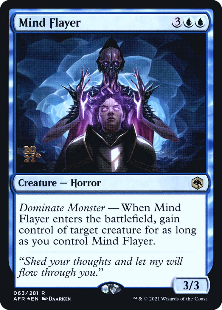 Mind Flayer (PRE-063) - Adventures in the Forgotten Realms Promos Foil