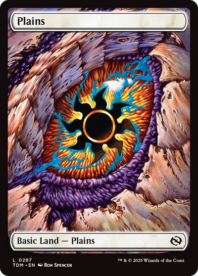 Plains (0287) (TDM-287) - Tarkir: Dragonstorm