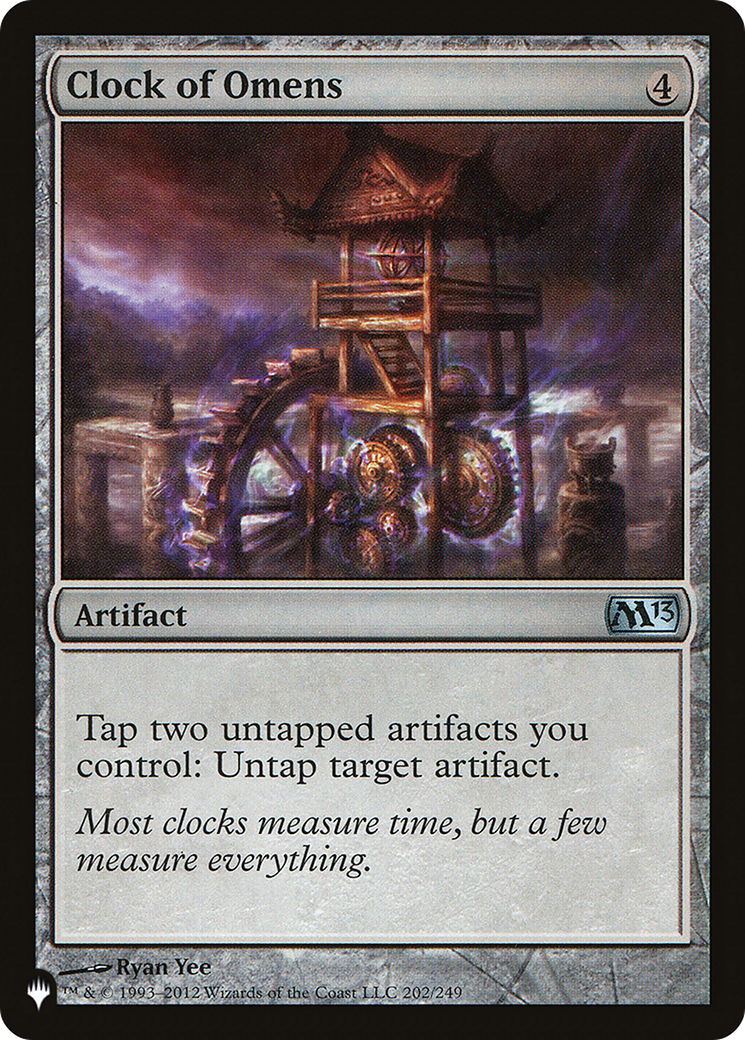 Clock of Omens (LIST-202/249) - The List
