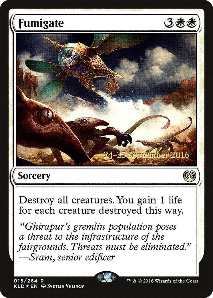 Fumigate (PRE-015) - Kaladesh Promos Foil